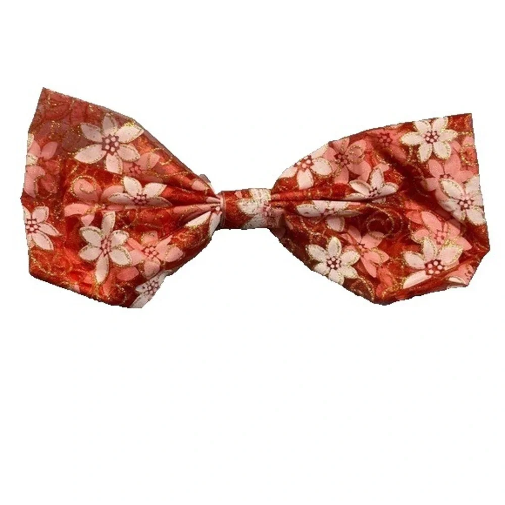 NEW‎ large girls hair bows clip accessory red 9 inch
